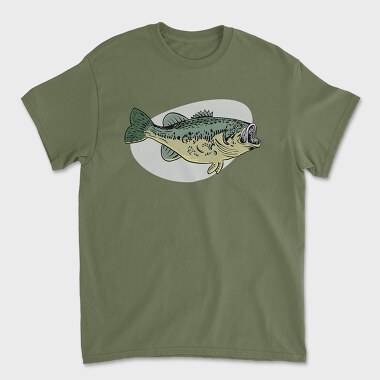 Bass Fish, Tricou Barbati (Unisex)