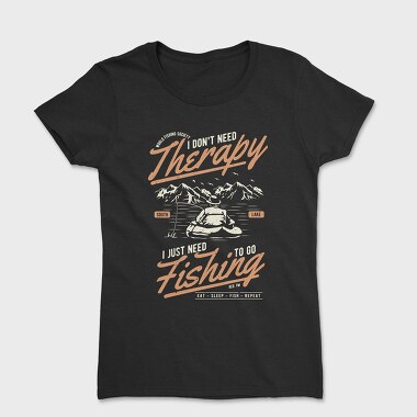 Fishing Therapy, Tricou Femei