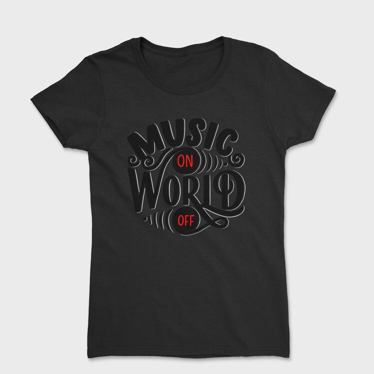 Music Onoff Vibes, Tricou Femei