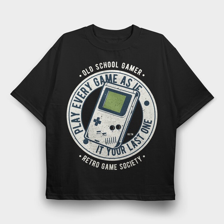 Last Game, Tricou Oversize Barbati (Unisex)