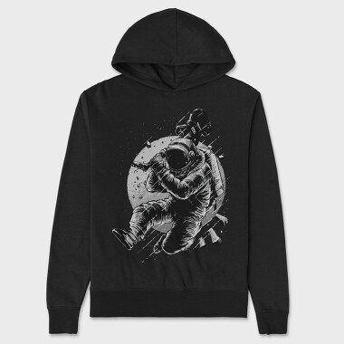 No Music, Hanorac Oversize Barbati (Unisex)