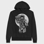 Pilot Fighter Boombox, Hanorac Oversize Barbati (Unisex)