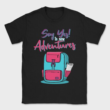 Say Yes Adventures, Tricou Barbati (Unisex)