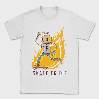 Skate Or Die 1, Tricou Barbati (Unisex)