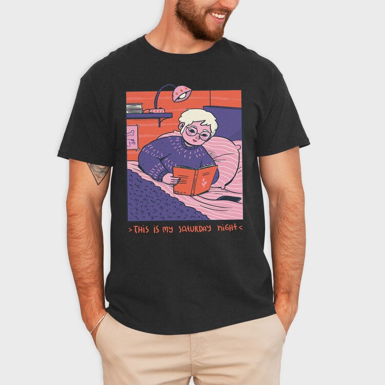 Comfy Chill Girl 2, Tricou Barbati (Unisex)