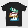 Music Keys Stack, Tricou Barbati (Unisex)