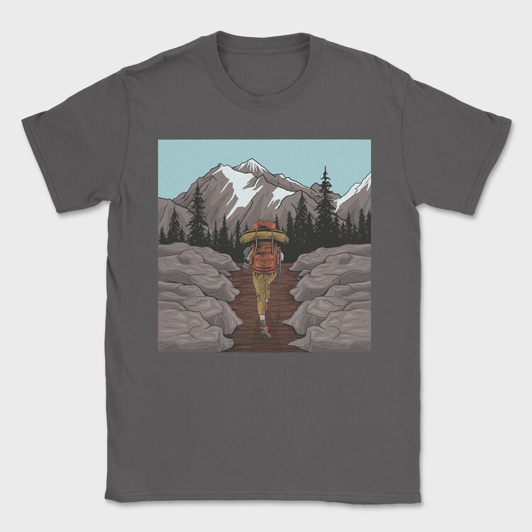 Mountain Trekker, Tricou Barbati (Unisex)