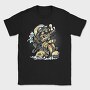 Motorcycle Skull 66, Tricou Barbati (Unisex)