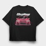 Skyline, Tricou Oversize Barbati (Unisex)