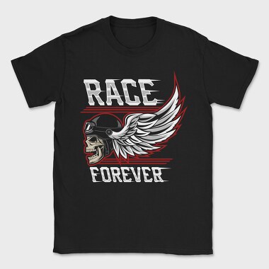 Race Forever, Tricou Barbati (Unisex)
