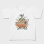 Frog Musician Magic Bard Cottage, Tricou Copii