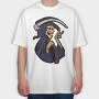 Grim Reaper Peace, Tricou Oversize Barbati (Unisex)