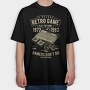 Retro Game, Tricou Oversize Barbati (Unisex)