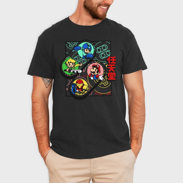 Video Game Multiple, Tricou Barbati (Unisex)