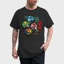 Video Game Multiple, Tricou Barbati (Unisex)