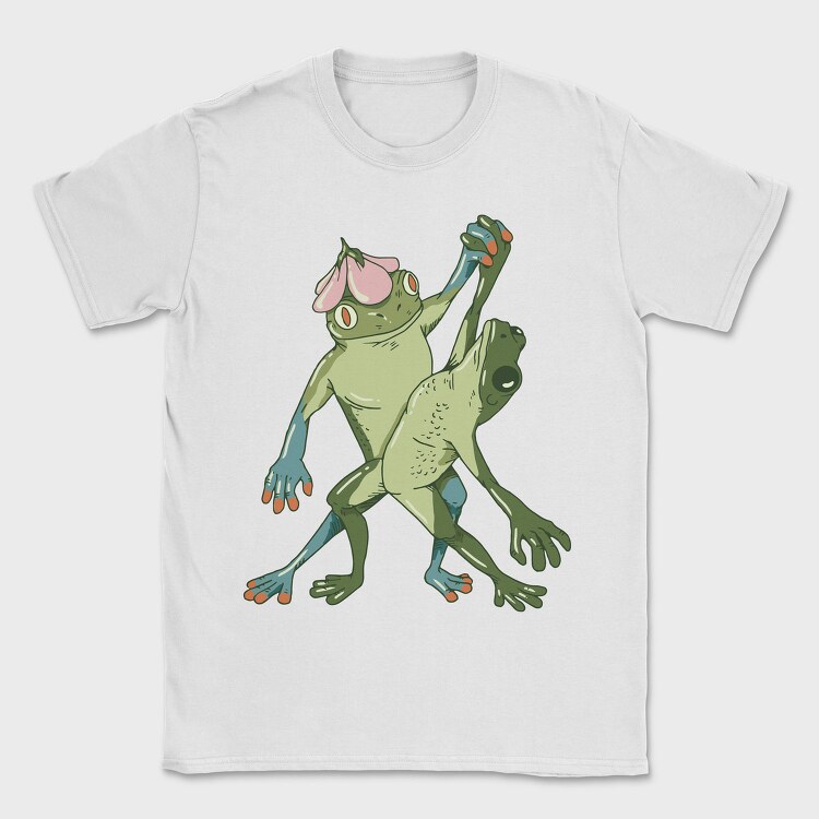 Froggy Dance Party, Tricou Barbati (Unisex)