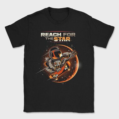 Space Skate Star, Tricou Barbati (Unisex)