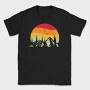 Mountain Sunset, Tricou Barbati (Unisex)