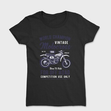 Vintage Motocross, Tricou Femei