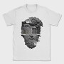 Frontal Glitched Statue Glitch 5, Tricou Barbati (Unisex)