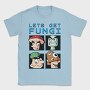 Fungi Cartoon Characters Let S Get Pixel, Tricou Barbati (Unisex)