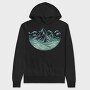 Mountain Wave, Hanorac Oversize Barbati (Unisex)