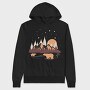 Mountain Bear Stroll, Hanorac Oversize Barbati (Unisex)