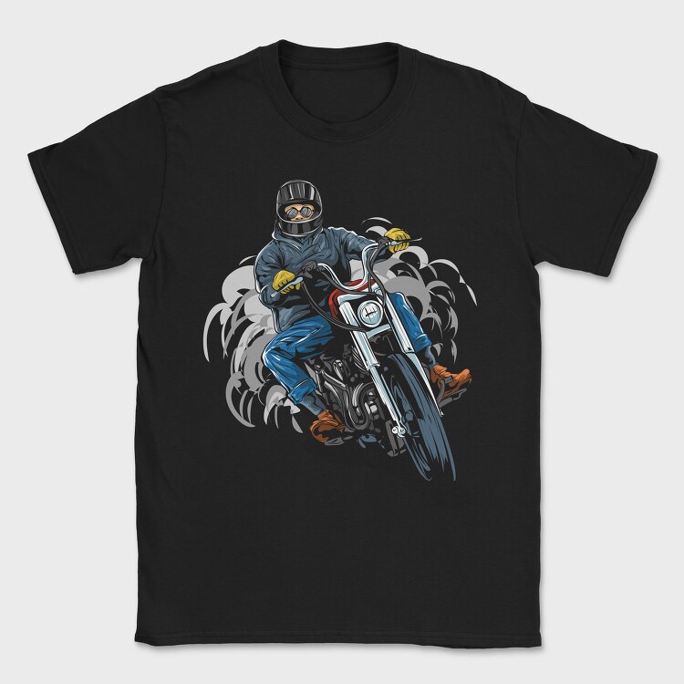 Motorcycle Rider 1, Tricou Barbati (Unisex)