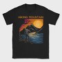 Hiking Mountain Sunset, Tricou Barbati (Unisex)