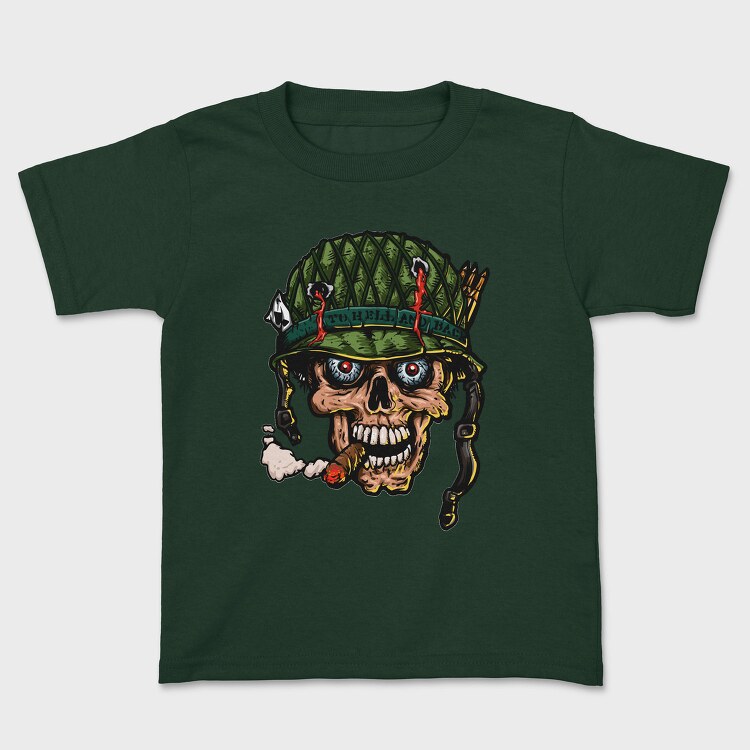 Hell And Back Skull, Tricou Copii
