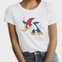 Cartoon Retro Woody Woodpecker 5, Tricou Femei