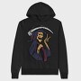 Grim Reaper Peace, Hanorac Oversize Barbati (Unisex)