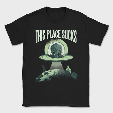 This Place Sucks, Tricou Barbati (Unisex)