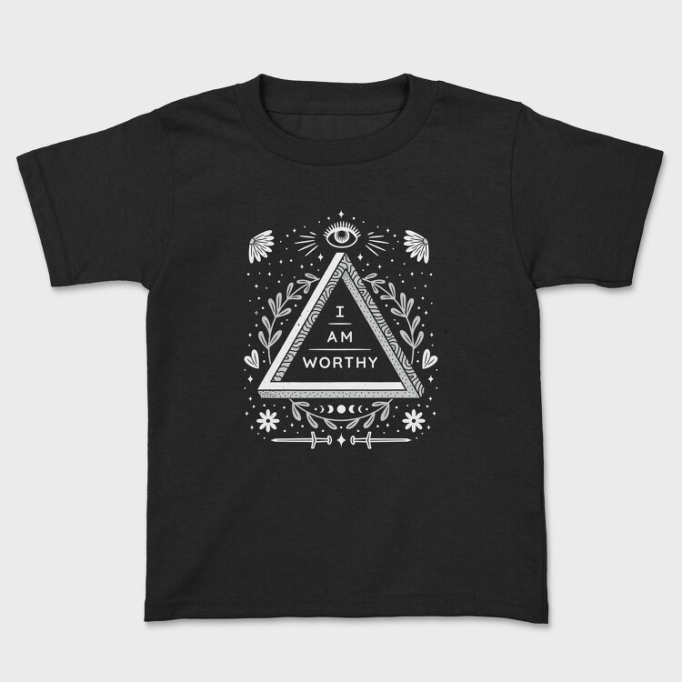 I Am Worthy Quote, Tricou Copii