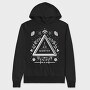 I Am Worthy Quote, Hanorac Oversize Barbati (Unisex)