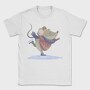 Ice Skating Mouse, Tricou Barbati (Unisex)