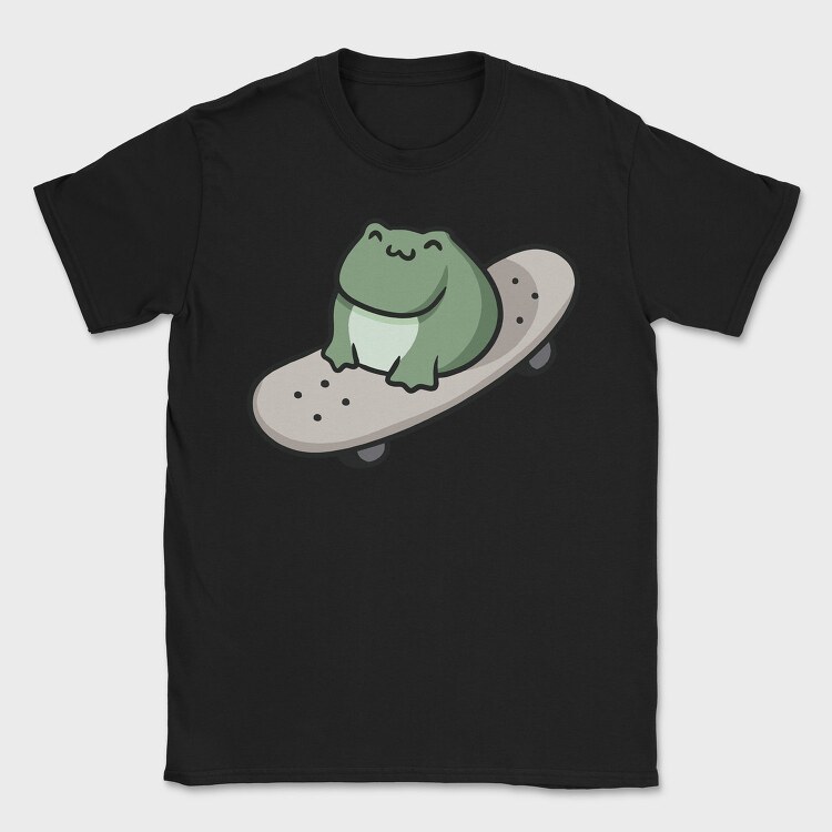 Frog Skateboarding, Tricou Barbati (Unisex)