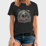 Frog Reading Flowers, Tricou Barbati (Unisex)