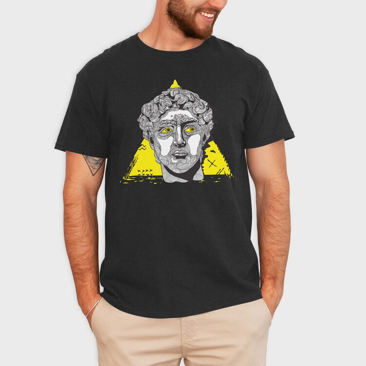 Statue, Tricou Barbati (Unisex)