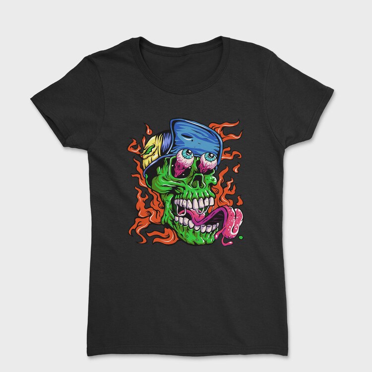 Zombie Fire Eyes, Tricou Femei