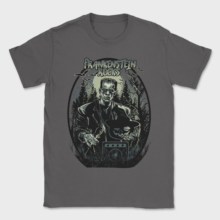 Frankenstein Rocks, Tricou Barbati (Unisex)