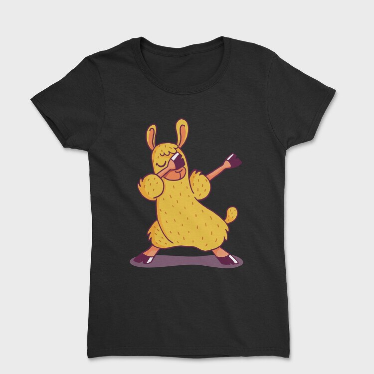Dab Animal Comics Lama, Tricou Femei