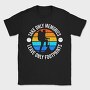Sunset Cyclist, Tricou Barbati (Unisex)