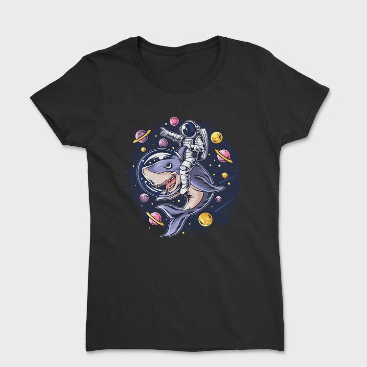 Space Shark Astronaut, Tricou Femei