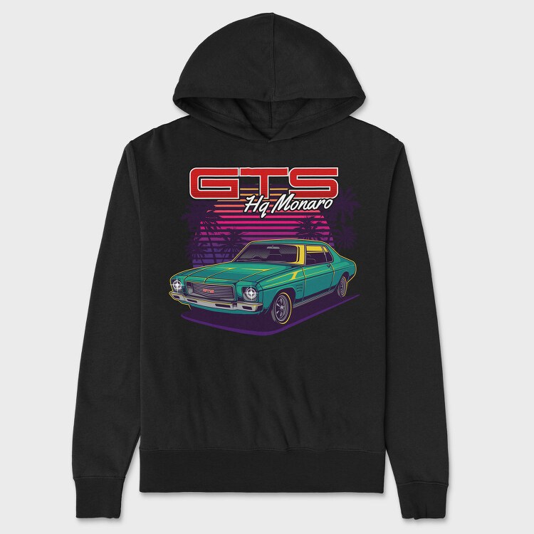 Gts Monaro Palm, Hanorac Oversize Barbati (Unisex)