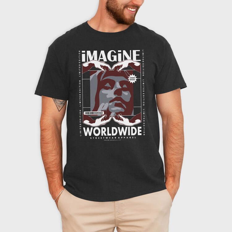 Imagine 2, Tricou Barbati (Unisex)