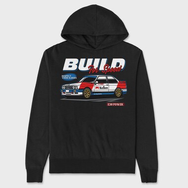 Marlboro Speed, Hanorac Oversize Barbati (Unisex)