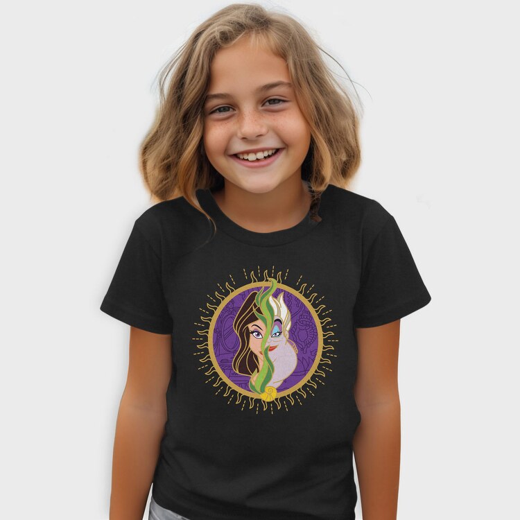 Villanas Disney Ursula B, Tricou Copii