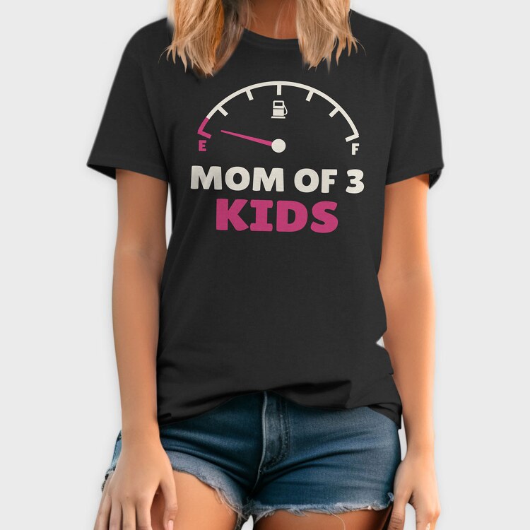 Mom of Three, Tricou Barbati (Unisex)