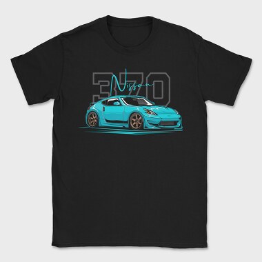 Nissan 370Z Speed, Tricou Barbati (Unisex)
